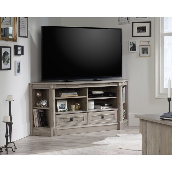 Palladia Corner Enter Cred Spo A2 , Accommodates up to a 60 in. TV weighing 95 lbs